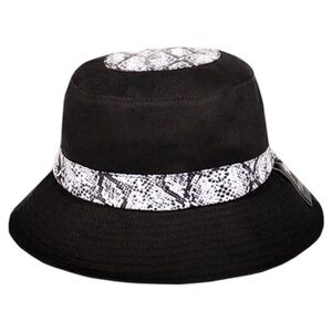 NEW The Hideout Clothing Snakes & Shapes Reversible Bucket Hat Unisex